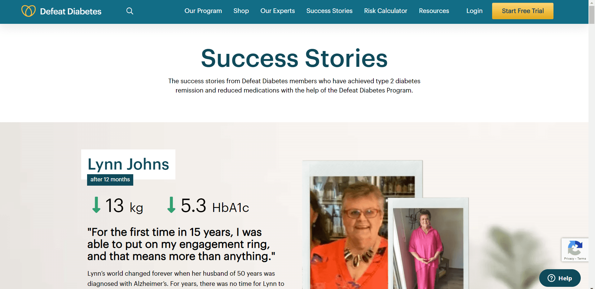 Success Stories Page